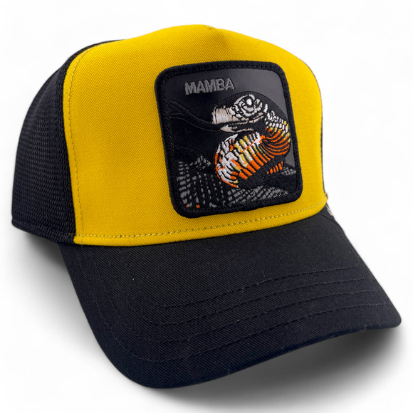 Goorin Bros Mamba V2 Cobra The Farm Mesh Back Trucker Snapback Adjustable Hat - Picture 3 of 7